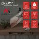 4. MACLEAN UCHWYT NA TELEWIZOR, MAX. 23–65", MAX. WAGA 30 KG, UNIWERSALNY, MAX. VESA 400X400 MC-759 N