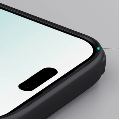 18. Etui Nillkin Super Frosted Shield Pro kompatybilne z MagSafe na iPhone 17 Pro - przezroczyste czarne