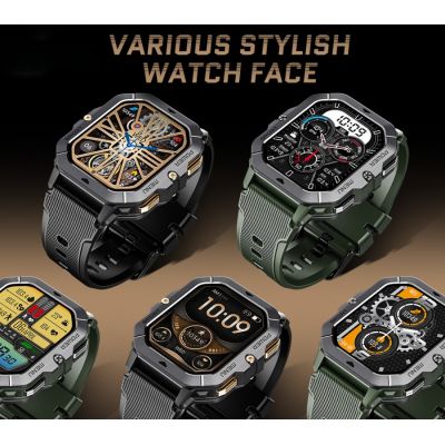 8. Smartwatch Męski Rubicon RNCF23-1 BLACK