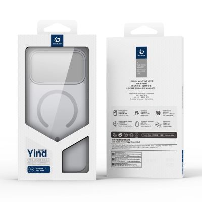 7. Etui Dux Ducis Yind na iPhone 17 Pro kompatybilne z MagSafe - szare