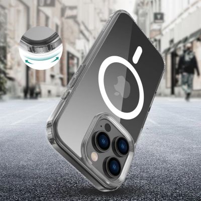 2. Etui Tech-Protect FlexAir Hybrid MagSafe na iPhone 16 Pro - przezroczyste