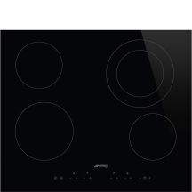 Smeg Universal SE364ETD płyta kuchenna Czarny Wbudowany 60 cm Ceramiczna 4 stref(y)