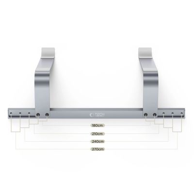 5. Podstawka Tech-Protect ULS100 uniwersalna do laptopów do 16" - szara