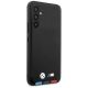 4. Etui BMW Leather Stamp Tricolor na Samsung Galaxy A54 - czarne