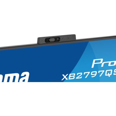 22. iiyama ProLite XB2797QSNPH-B1 27IN IPS LCD 4MS 2560X1440 350CD/M2 HDMI/DP/USB 2 monitor komputerowy 68,6 cm (27") 2560 x 1440 px Quad HD Czarny