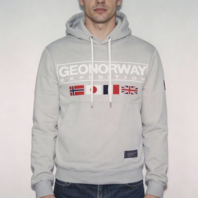4. Bluza Geographical Norway Great Blended DB 317 M WY8612H/GN-Blended Grey