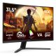 28. AOC G4 C32G42ZE monitor komputerowy 80 cm (31.5") 1920 x 1080 px Full HD LED Czarny, Czerwony