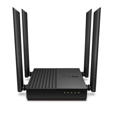 11. Router TP-LINK Archer C64 Obsługa standardu Wi-Fi 802.11ac Wave2 – 867 Mb/s w paśmie 5 GHz i 400 Mb/s w paśmie 2,4 GHz†.