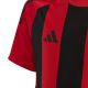 8. Koszulka dla dzieci adidas Striped 24 czerwono-czarna IW2131