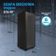 2. Szafa rack Extralink 37U 600x1000 EX.11403 Czarna stojąca