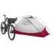 9. MSR Hubba Hubba Bikepack 1 os. Zielony, Czerwony, Biały Namiot trójkątny