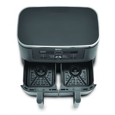 24. Ninja DZ400EU frytkownica Podwójny 9,5 l Autonomiczny 2470 W Frytkownica na gorące powietrze Szary