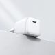 7. Ładowarka Ugreen Nexode mini CD318 15324 sieciowa GaN 20W USB-C  PD 3.0 / QC 4.0 - biała