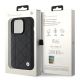 8. Etui BMW Leather Quilted na iPhone 15 Pro Max - czarne