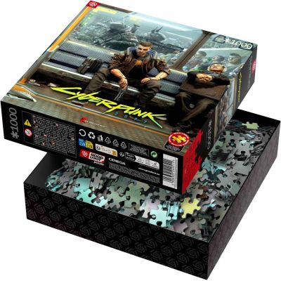 5. Puzzle Good Loot Gaming: Cyberpunk 2077 - Metro, 1000 elementów