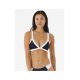 6. Biustonosz kąpielowy RIP CURL Mirage Colour Block Tri czarny