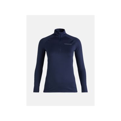Koszulka termiczna Peak Performance W Spirit Half Zip niebieski