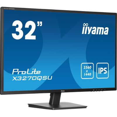 15. monitor iiyama ProLite X3270QSU-B1 81,3 cm (32") 2560 x 1440 px Wide Quad HD LED Czarny