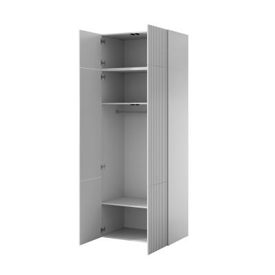 5. Szafa PAFOS 2D NADSTAWKA 90x55,5x45 biały mat