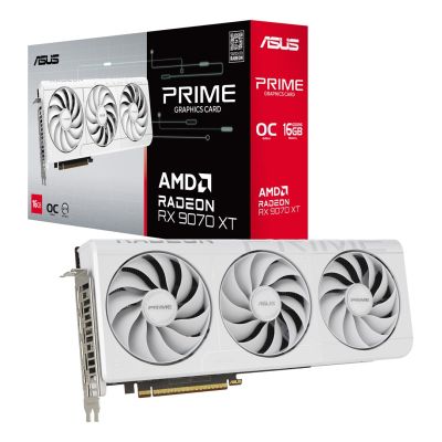 8. Karta graf. ASUS PRIME RX9070XT O16G WHITE