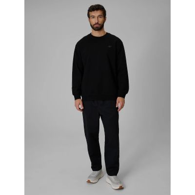 3. Bluza dresowa regular bez kaptura męska 4F 4FRMM00TSWSM3059-20S