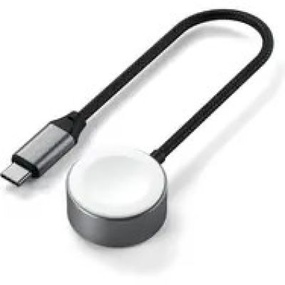 Satechi USB-C Fast Charging Cable - kabel ładujący USB-C do Apple Watch, 5W 20 cm (space gray)
