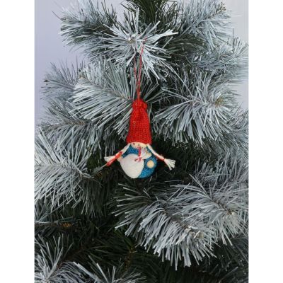 20. LALECZKA DEKORACYJNA Z WORKIEM NIEBIESKA GIRL 7,5CM