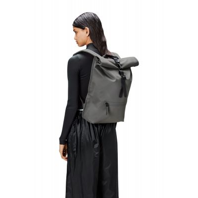 4. Plecak Rains Rolltoprucksack Grey W3 13320 13