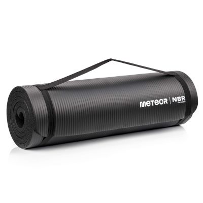 Mata do ćwiczeń Meteor NBR, 182x62x1.5 cm, zwijana