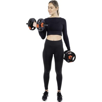 9. HANTLA SZTANGA SKŁADANA KOMPOZYTOWA 20KG PURE 2 IMPROVE