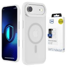 Etui 3mk Smoke MagCase na iPhone Air - białe-półprzezroczyste