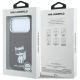 9. Etui Karl Lagerfeld Smooth Choupette Sketch MagSafe na iPhone 17 Pro / 18 Pro - burgundowe
