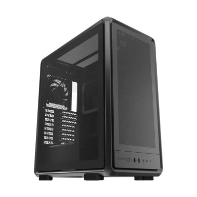 2. Cooler Master MasterFrame 500 Mesh Midi Tower Czarny, Przezroczysty