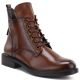 Botki damskie workery ocieplane camel Vinceza 58677