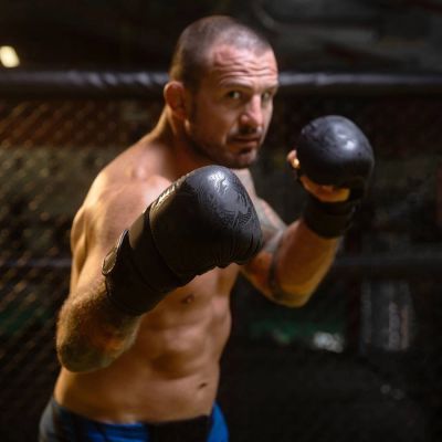 22. Rękawice MMAsparingowe M - Black Dragon - Valor Series