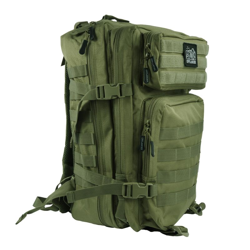 17. Plecak turystyczny Offlander Survival 43L OFF_CACC_07GN
