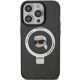 3. Etui Karl Lagerfeld Ring Stand Karl Head MagSafe do iPhone 15 Pro - czarne