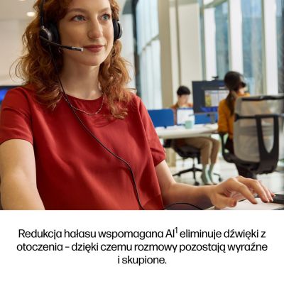23. HP Poly Mission 625 – stereofoniczny przewodowy zestaw słuchawkowy USB (opakowanie zbiorcze)