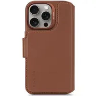 8. Skórzana obudowa ochronna iPhone 16 Pro kompatybilna z MagSafe (tan)