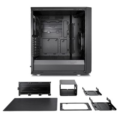 10. Fractal Design Meshify C Midi Tower Czarny