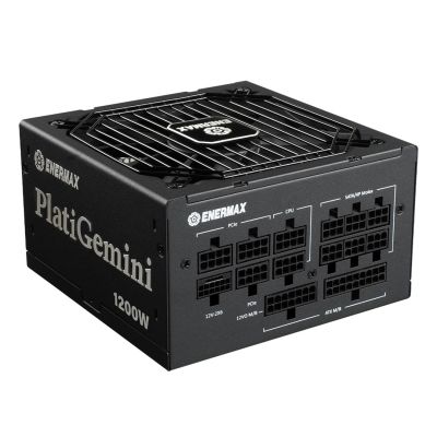 3. Enermax EGN1200P moduł zasilaczy 1200 W 20+4 pin ATX ATX Czarny