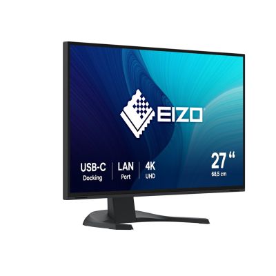 8. Monitor LCD 27" EIZO FlexScan EV2740X-BK 68,6cm 3840x2160 px 4K Ultra HD LCD Czarny