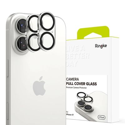 Osłona aparatu Ringke Camera Full Cover 2-pack na iPhone 17 - czarna