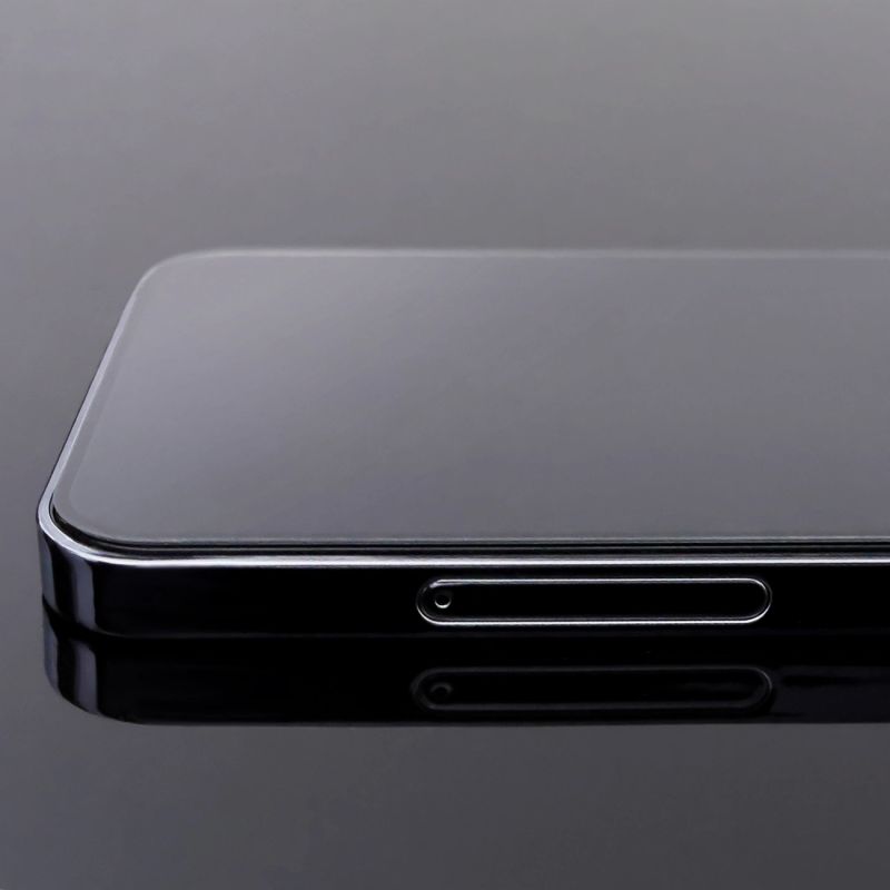 6. Wozinsky super wytrzymałe szkło hartowane Full Glue na cały ekran z ramką Case Friendly Realme 9 Pro czarny