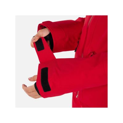 6. Kurtka narciarska damska ROSSIGNOL W ROCHRUN INSULATED JKT czerwona