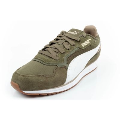 3. Puma buty sportowe sneakersy męskie Softride ST Miler modne wygodne oliwkowe