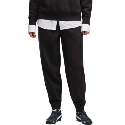 Spodnie damskie Puma ESS Script Comfort czarne 694067 01