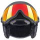 3. Kask narciarski unisex Uvex Wanted visor z aktywnym systemem wentylacji czarny (56/6/262/10)