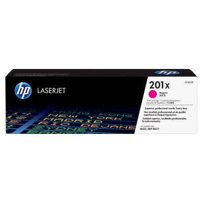 2. Toner HP czerwony HP 201X, HP201X=CF403X, 2300 str.