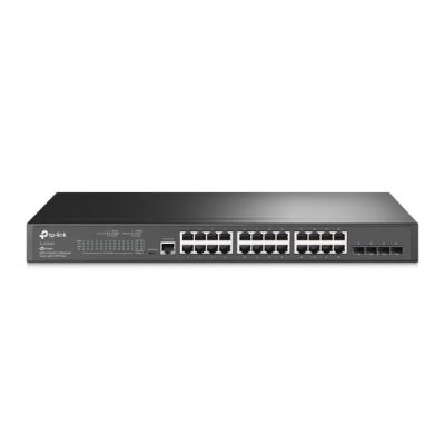 2. TP-Link JetStream TL-SG3428 przełącznik sieciowy Zarządzany L2/L3 Gigabit Ethernet (10/100/1000) 1U Czarny